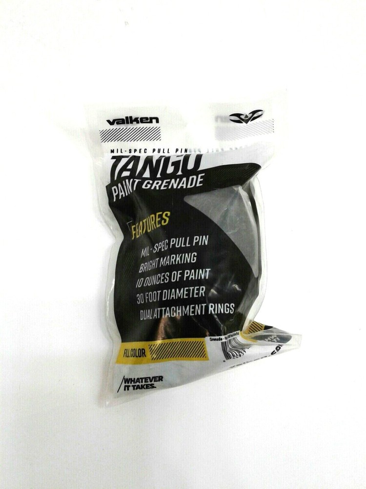 Valken Paintball Tango 10oz Paint Grenade – Yellow Fill