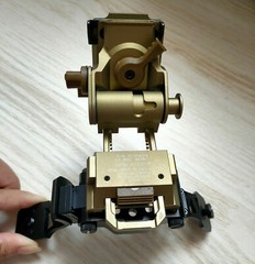 Metal PVS28 Bracket J arm + L4G24 Helmet Mount For Tactical AN/PVS 14 Dual NVG