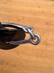 Sherry Cervi Diamond Short Shank O Ring Square Snaffle Horse Bit ~ 5.5″