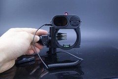 LaserWorks A3 Bow Sight 300 Meter Rangefinder 5-pin 4-axis Bowsight Ambidextrous