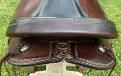 17″ ROCKING R Haflinger Trail Ranch Saddle~X-WIDE Tree~FJORD~GYPSY~Draft Cross
