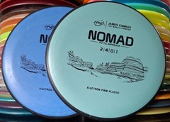 TWO Mvp Nomad Electron Firm 175/76 Blue Green Firm Grip Light Use Good Condition