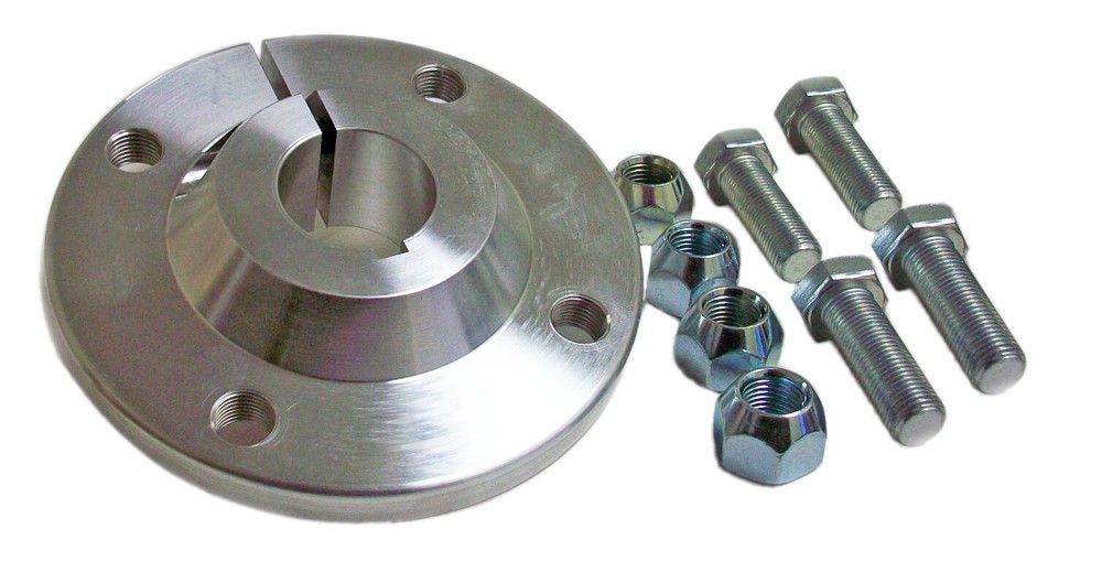 4 x 4 Aluminum Hub Rear Hub 4″ Bolt Circle Golf Kart Go Kart Drift Trike Trailer