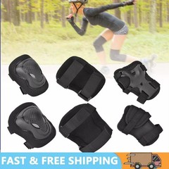 6PCS/SET Children Elbow Wrist and Knee Pads For Kids Safety Skate Bike Cycling