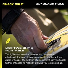 Black Hole 4-Sided Target 18″ 22″ Stops Field Points & Broadheads up to 300FPS,