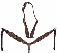 Western Leather Tack Set For Horse | Brown Tack Set