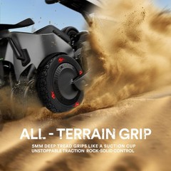10×2.75 Off-Road Gokart Tire for Ninebot S Max Self-balancing Scooter, Compat…