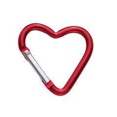 10/200 PCS Aluminum Carabiner D Shape Spring Clip Snap Key Hook Keychain Buckle