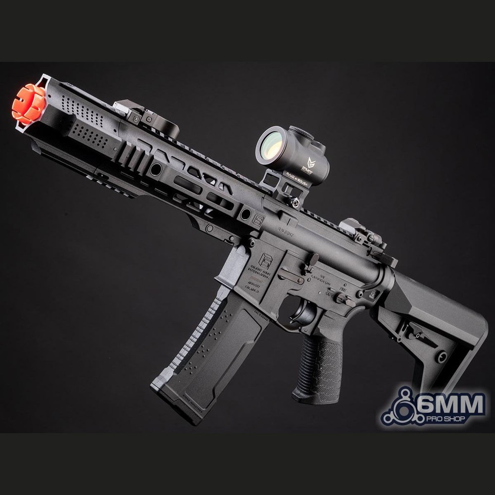 6mmProShop SAI Licensed GRY Electronic AEG Airsoft Rifle – Black – 6.5″