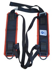 CMC Rescue Equipment Padded Shoulder Harness Strap Orange Black Made USA M44