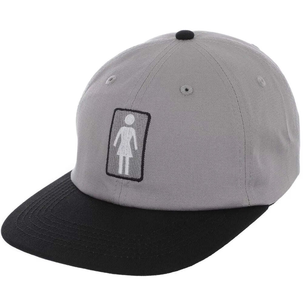 Girl Hat Classic OG Grey Black Cap Mens Skateboard