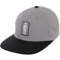 Girl Hat Classic OG Grey Black Cap Mens Skateboard