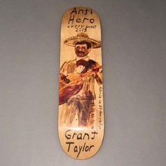 Rare ANTI HERO GRANT TAYLOR A BITTER SWEET 2016 SKATEBOARD DECK DLX