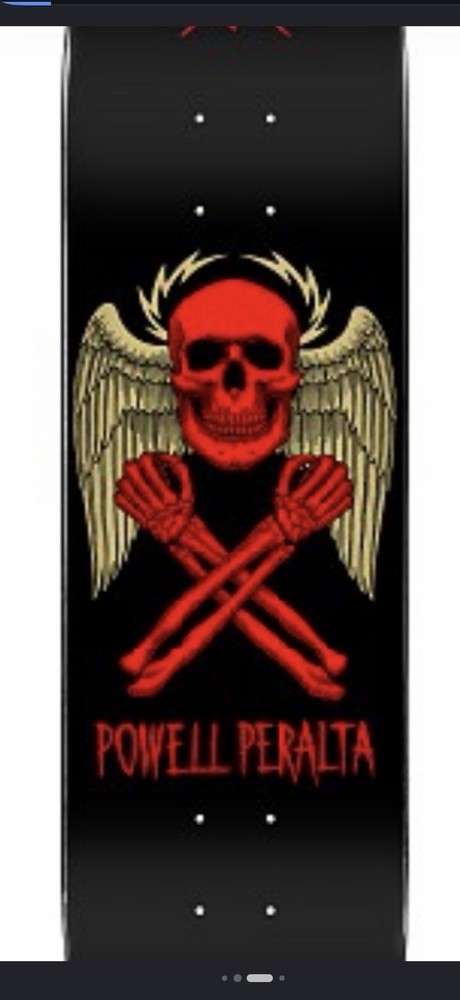 *RARE!!!* Powell Peralta Halo Bolt 8.25 Skateboard Deck NOS From Switzerland