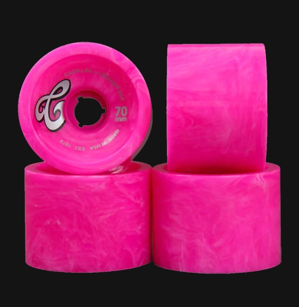 Cadillac Cruiser 70mm 80a Pink Marble Wheels
