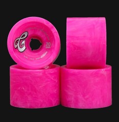 Cadillac Cruiser 70mm 80a Pink Marble Wheels