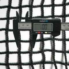 Aoneky Bale Hay Net – Slow Feed Haynet for Horses 5×5 ft, Black