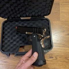 Golden Eagle 3343 1911 Style Gas Blowback Airsoft Gun W/ Leaky Magazine 320 FPS