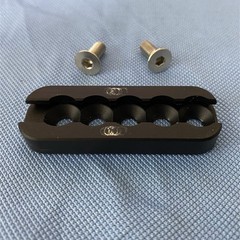 Inception Designs Adjustable T-Slot Rail (ATR) in Matte Black