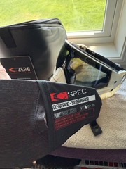 CRBN ZERO paintball goggle system. GRX Fracture Bone (Less). BNIB. Rare!