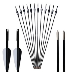 54″ Takedown Recurve Bow Set&Bow Sight&Arrow Rest Hunting+12pcs Arrows Archery