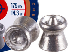 CROSMAN 175 Count DESTROYER Pointed Dished Rim 5.5mm .22 Pellets Hunting Target
