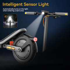 Electric Scooter for Adults 650W Folding Commuting E-Scooter w/ APP 20MPH Speed