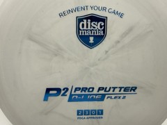Matching Pair of Discmania P2 D-Line Flex 2 Gray Blue 176g Brand New Putters x2