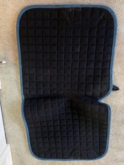 LeMieux Loire Classic Dressage Square Saddle Pad DR Large Dark Turquoise