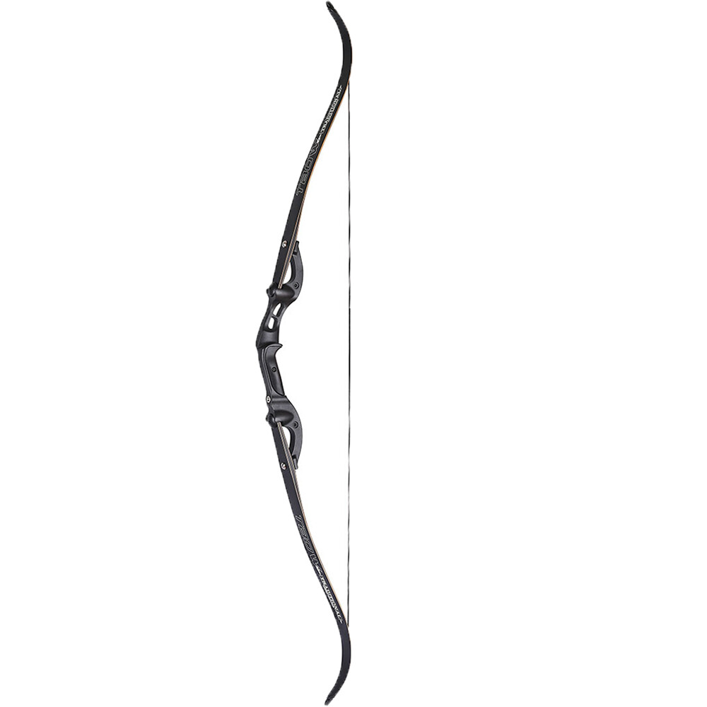 62″ Recurve Bow F Interface 25-60lbs Limbs 19» Riser Archery Hunting Shooting
