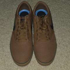 Nike SB Chron 2 CNVS Brown Skateboarding Shoes US 13 Medium (D) DM3493-200