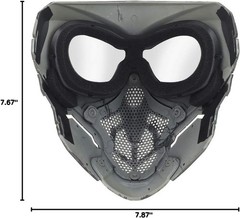 Airsoft Full Face Lurker Mask Paintball Protection Halloween Cosplay Costume BCP