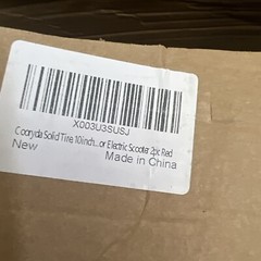 10 X 2.5 SOLID STREET SCOOTER TIRE, UNIVERSAL NON-PNEUMATIC