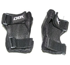 Set/Pair of 2 DBX ILSD2068 Boys Equinox Adjustable Inline Skate Elbow Pads ~Sz.M