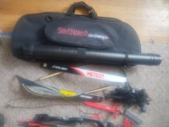 Galaxy Solstice Recurve w/ Aspire And Meteor Limbs And Accessories.