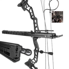 Compound Bow Launcher Rapid Bow Shooter Steel Balls Shoting Archery Hunting