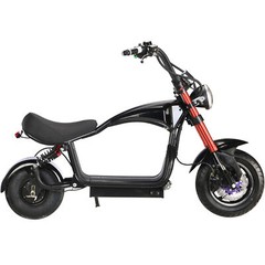 MotoTec Mini Lowboy 48V 800W Lithium Stylish & Powerful Black Electric Scooter