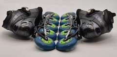 Inline Skates Rollerblades Powerslide Mens Size 8 Vision R2