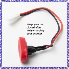 2PCS Charging Port for Electric Scooter fit M365