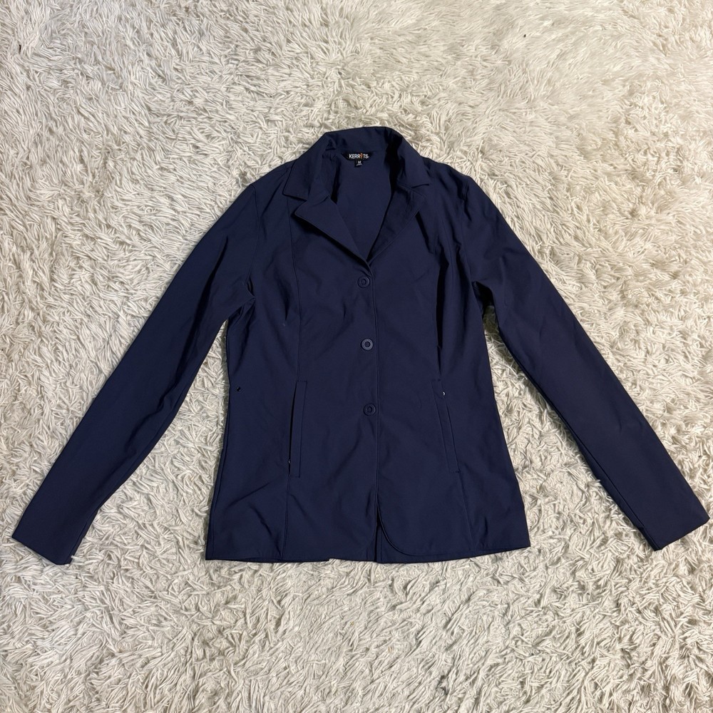 Women’s Medium Navy Kerrits Horseback Riding Show Coat