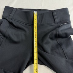 Kerrits Black Fleece Lined Riding Leggings Womens Large Equestrian Pull On