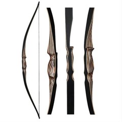 Archery 54″ Traditional Bow Hunting Longbow Handmade Recurve Bow 20-70lbs RH