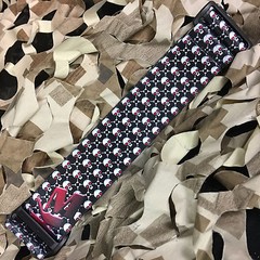 NEW KM Paintball Universal Mask Goggle Strap – 09 Skull Candy