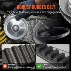VEVOR Go Kart Torque Converter 3/4″ Clutch Kit 30 Series Asymmetrical Drive Belt