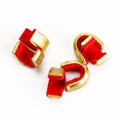 Outdoor Archery String Nocking Points Brass Nock Buckle Clips Bow String Protect