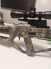 Kronicle Camouflage Crossbow with 4×32 Scope & 3 Carbon 20″ Crossbolt Arrows