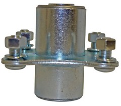 Front Wheel Hub (5/8″ Bearing) Galvanized 3-1/2″ Bolt Circle Floater Hub Go Kart