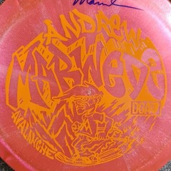 Andrew Marwede Signed Auto 2024 Tour Series DGA Avalanche Red 173-174g