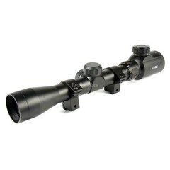 .22 Rim Fire RF 2-7×32 Illuminated Rangefinder Scope /w 3/8″ Base Dovetail Ring