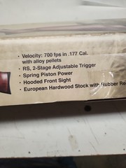BEEMAN ORIGINAL DUAL BARREL AIRGUN RIFLE MODEL 2016S – NEW IN BOX HARD TO FIND